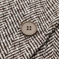 Chevron Lapel Cinched Blazer