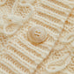 Creative Tassel Button Knit Outerwear
