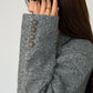 Tweed Long Blazer Without Belt