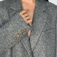 Tweed Long Blazer Without Belt
