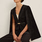 Velvet Belted Cloak