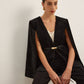 Velvet Belted Cloak