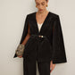 Velvet Belted Cloak