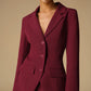 Split Button Slim Blazer
