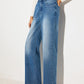 Mid-Waist Denim Jeans