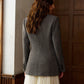 Wool-Blend Polka Dot Slim Blazer