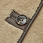 Contrast Piping Shift Minky Coat