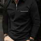 RALPH POLO - Stylish Long Sleeve Zipper with Pocket men (Italian design)