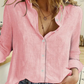 Long Sleeve Linen Shirt – Casual Button-Up Shirt for Spring &amp; Fall