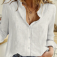 Long Sleeve Linen Shirt – Casual Button-Up Shirt for Spring &amp; Fall