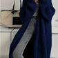 Elegant Women’s Long-Sleeve Knit Cardigan