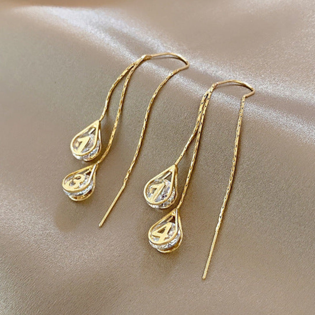 Stunning Gold Earrings with a One-of-a-Kind Design