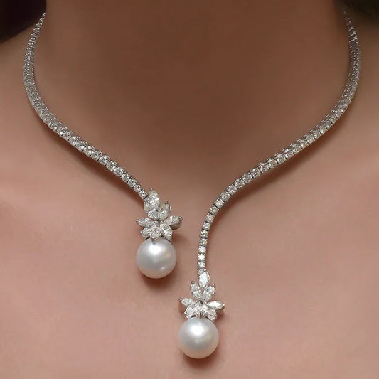 Shimmering Elegance: Noble Silver Necklace for Every Occasion