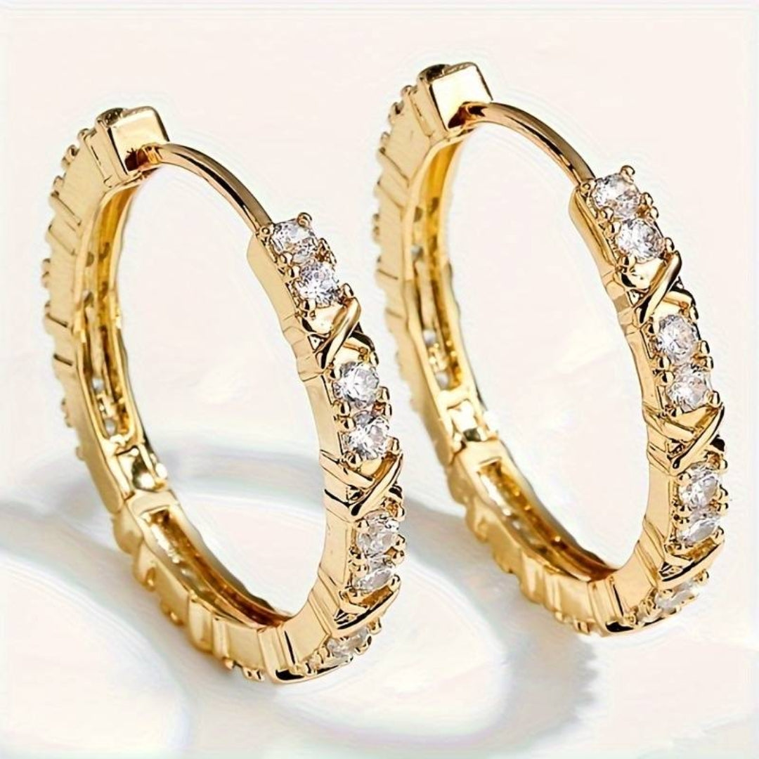 Stunning Gold-Plated Earrings for Unforgettable Glamour