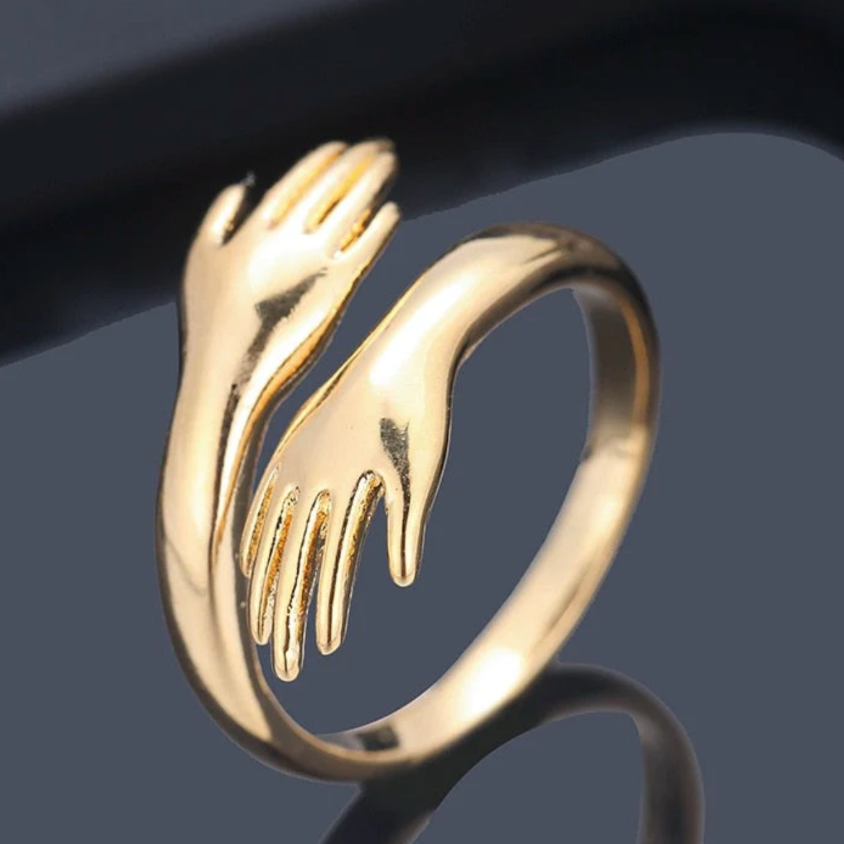 Radiant Ring of the Golden Embrace