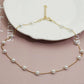 Elegant Golden Pearl Necklace