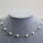 Elegant Golden Pearl Necklace