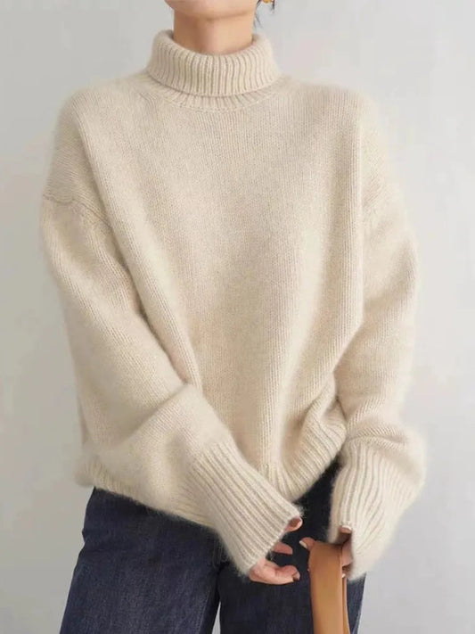 Stylish turtleneck sweater for effortless warmth and timeless elegance