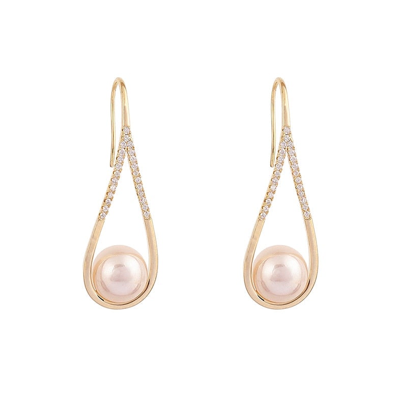 Elegant Rose Gold Pearl Earrings for Every Occasion