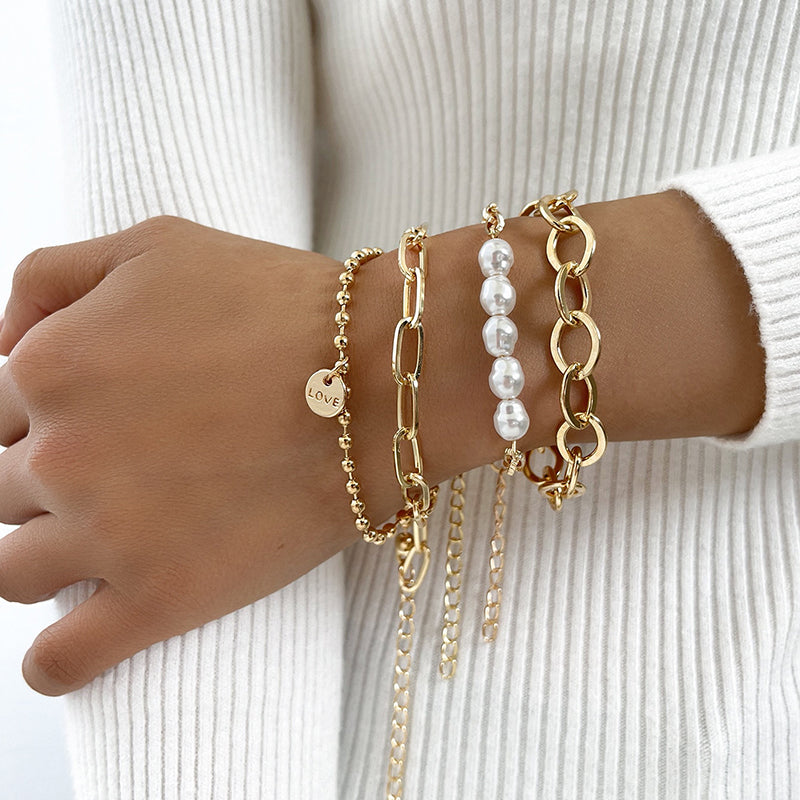 Radiant Gold Bead Bracelets for Every Occasion