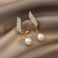 Elegant Gold Pearl Earrings for a Radiant Look