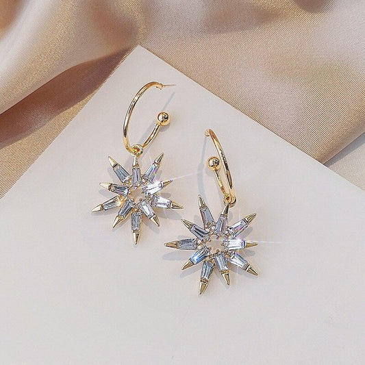 Stunning Gold and Silver Star Earrings for a Touch of Elegance