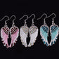 Dazzling Crystal Angel Earrings