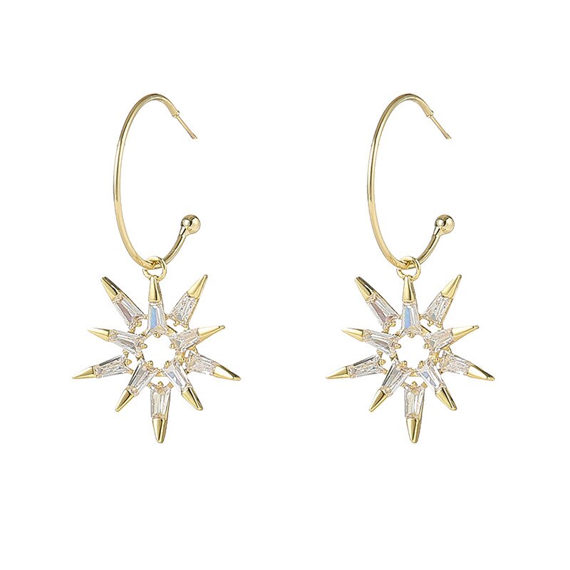 Stunning Gold and Silver Star Earrings for a Touch of Elegance