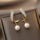 Elegant Gold Pearl Earrings for a Radiant Look