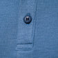 Waffle Henley Long Sleeve T-Shirt New