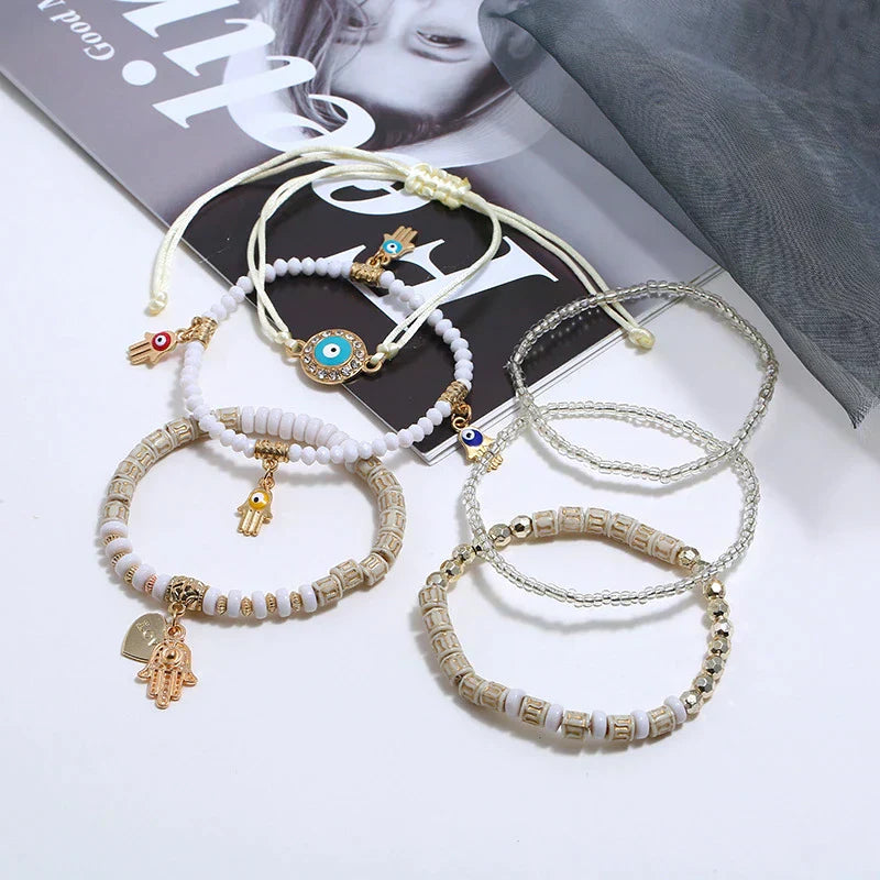 Charming Hamsa Bracelet Collection