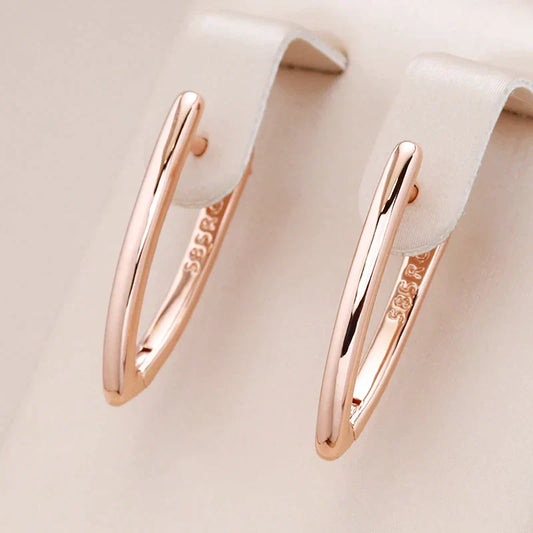 Chic Earrings with Luxe Gold Accents