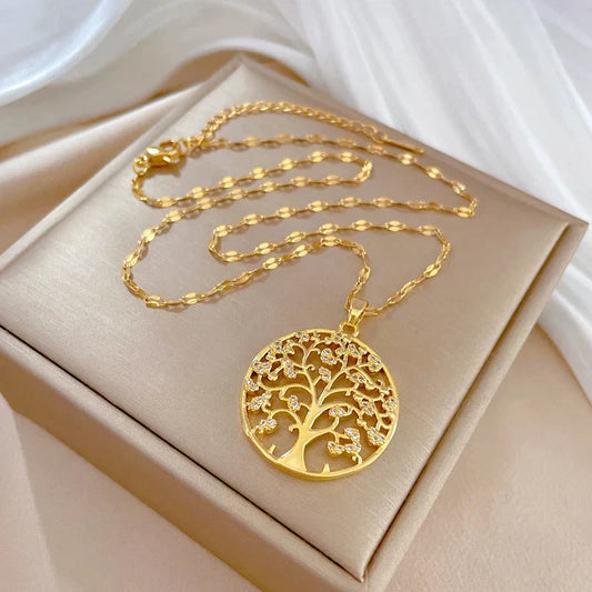 Golden Roots Necklace