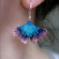 Stunning Boho Earrings Featuring Delicate Blue Butterflies Crafted from Premium Sterling Silver