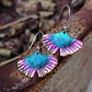 Stunning Boho Earrings Featuring Delicate Blue Butterflies Crafted from Premium Sterling Silver