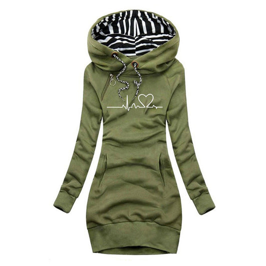 Hooded Sweat Dress – Comfortable, Stylish Everyday Look for Every Occasion