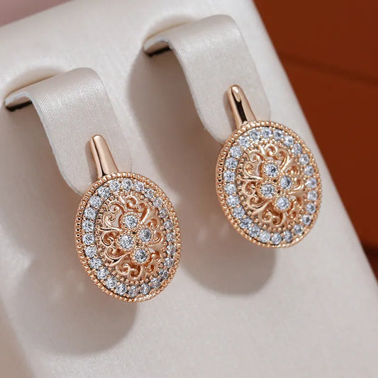 Dazzling Round Glitter Earrings for a Stunning Look