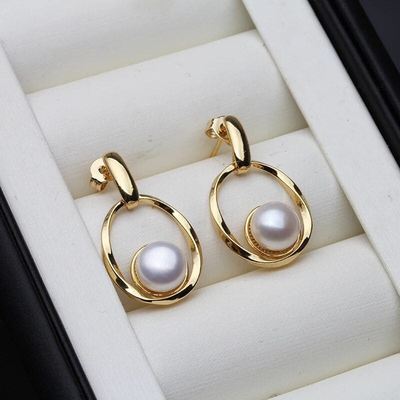 Stunning Gold Pearl Earrings to Elevate Your Style