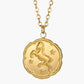 Zodiac Sign Necklace - Gold