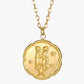 Zodiac Sign Necklace - Gold