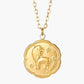 Zodiac Sign Necklace - Gold