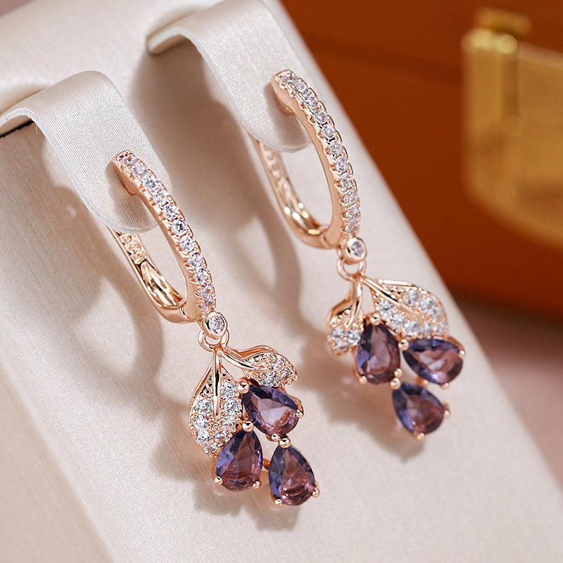 Chic Garnet Earrings for a Dazzling Elegance