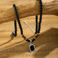 CagedTiger Onyx Necklace