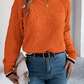 Elegant structured sweater – expressive style for confident looks