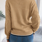 Elegant structured sweater – expressive style for confident looks