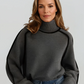 Stylish turtleneck sweater – Elegant look with contemporary confidence