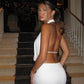 Venice Deep V-Neck dress