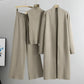 Catharyn - Autumn Three Piece Knitted Set