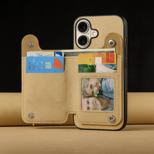 ArcGuard iPhone Leather Wallet Case