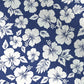 Hawaiian Flower Printed Cotton Linen Holiday Shirt
